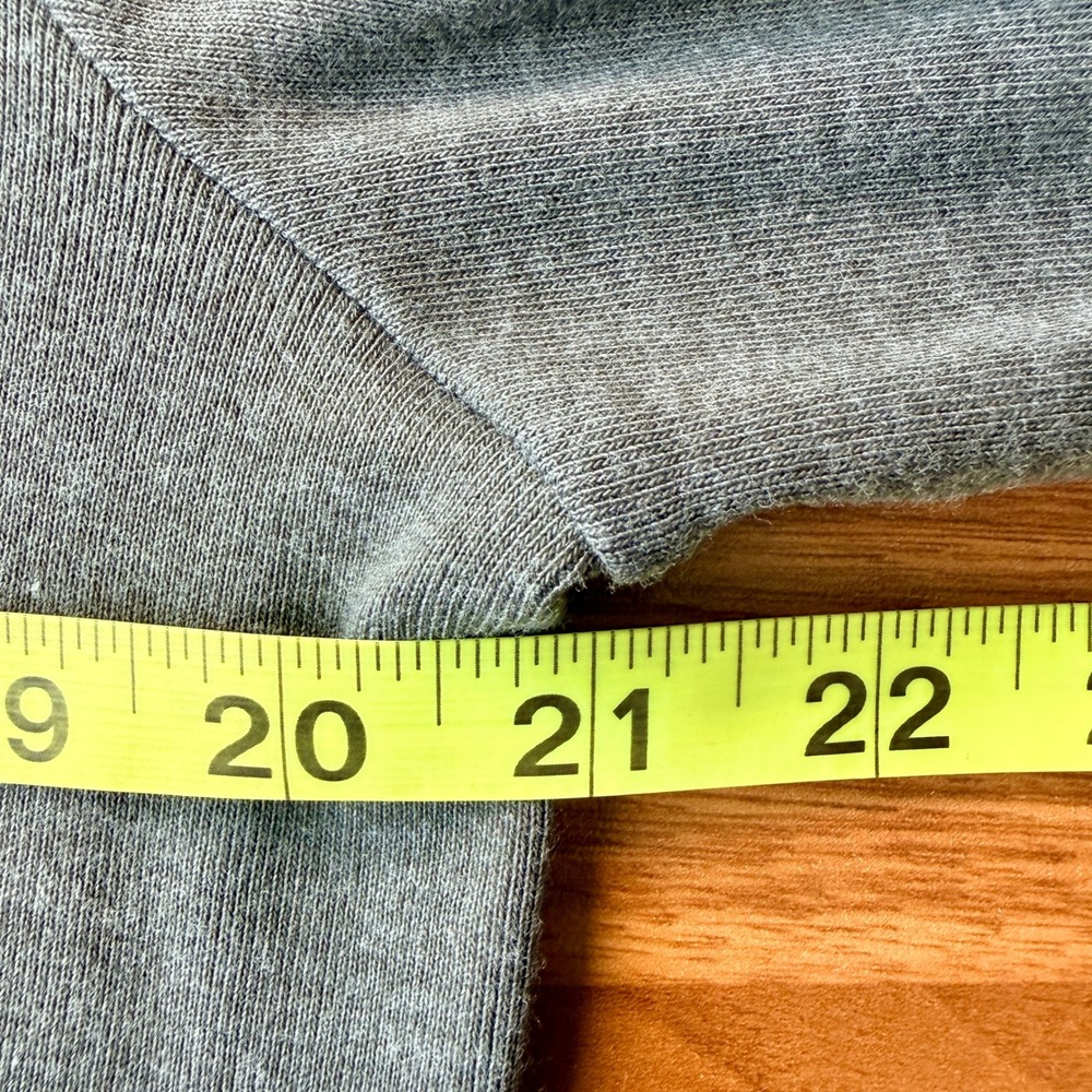 Vintage Women's Lauren Ralph Lauren XL Gray Long Sleeve Arm Cargo Pocket Tee - Picture 10 of 12
